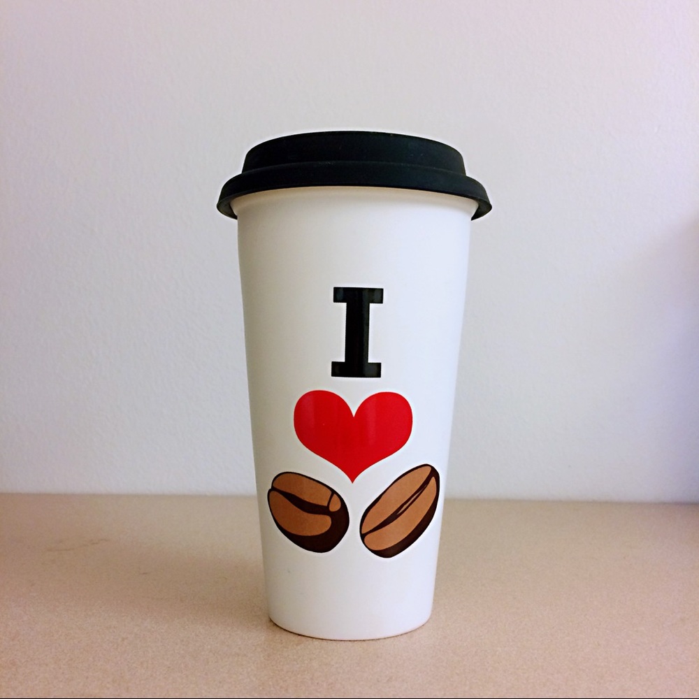 Ceramic Coffee Mug With Silicon Lid